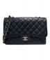 CHANEL（シャネル）の古着「デカマトラッセ30」｜ブラック×シルバー金具