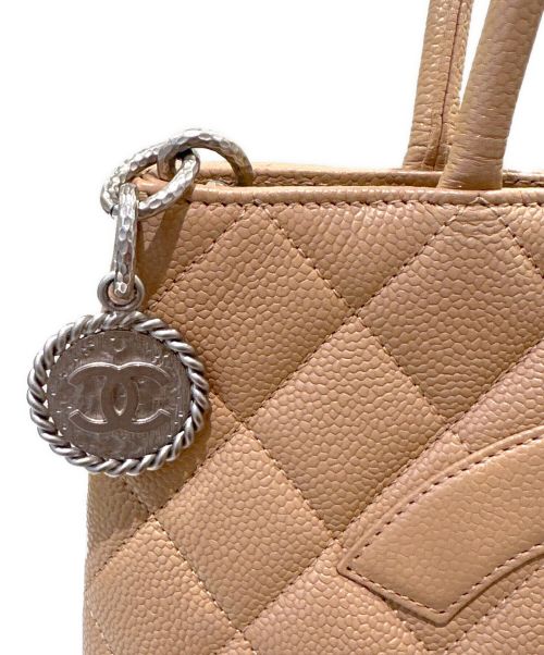 CHANEL（シャネル）CHANEL (シャネル) 復刻トートバッグ ベージュの古着・服飾アイテム