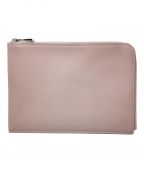 LOUIS VUITTONルイ ヴィトン）の古着「ラウンドファスナーポシェット」｜ライトグレー