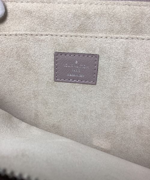 LOUIS VUITTON（ルイ ヴィトン）LOUIS VUITTON (ルイ ヴィトン) ラウンドファスナーポシェット ライトグレーの古着・服飾アイテム