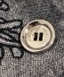 中古・古着 LOUIS VUITTON (ルイ ヴィトン) Christopher Nemeth (クリストファーネメス) カシミア×シルク ロープ柄ストール グレー サイズ:-：27000円