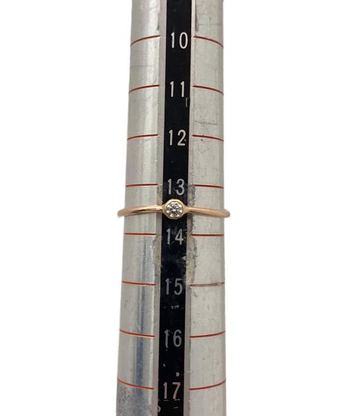 TIFFANY & Co.（ティファニー）TIFFANY & Co. (ティファニー) ウェーブ シングルロウ ダイヤモンド リング サイズ:13.5号の古着・服飾アイテム