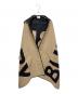 BURBERRY（バーバリー）の古着「ビッグロゴ ケープ ポンチョ フード」｜ベージュ