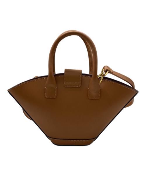 PARIS/64（パリ64）PARIS/64 (パリ64) 2WAYショルダーバッグ ブラウンの古着・服飾アイテム