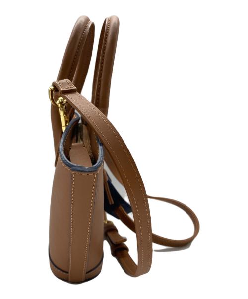 PARIS/64（パリ64）PARIS/64 (パリ64) 2WAYショルダーバッグ ブラウンの古着・服飾アイテム