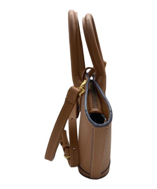 PARIS/64（パリ64）PARIS/64 (パリ64) 2WAYショルダーバッグ ブラウンの古着・服飾アイテム