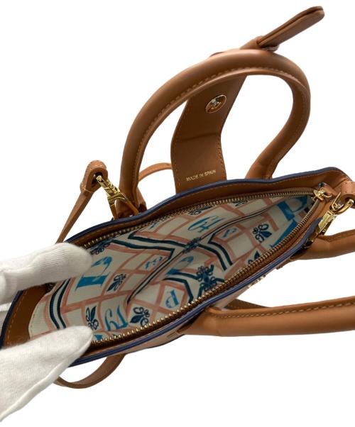 PARIS/64（パリ64）PARIS/64 (パリ64) 2WAYショルダーバッグ ブラウンの古着・服飾アイテム