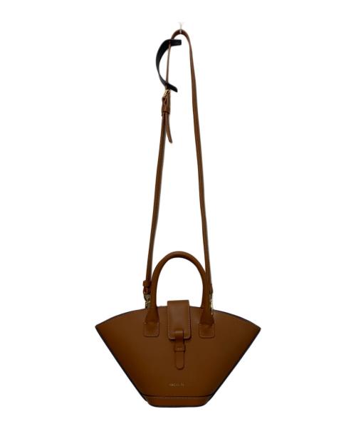 PARIS/64（パリ64）PARIS/64 (パリ64) 2WAYショルダーバッグ ブラウンの古着・服飾アイテム