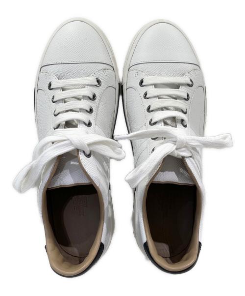 HERMES（エルメス）HERMES (エルメス) スニーカー《ヴォルテージ》 ホワイト×ブラック サイズ:37 1/2の古着・服飾アイテム