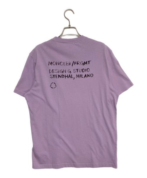 MONCLER GENIUS（モンクレール ジーニアス）MONCLER GENIUS (モンクレール ジーニアス) FRAGMENT (フラグメント) Tシャツ バイオレット サイズ:XSの古着・服飾アイテム