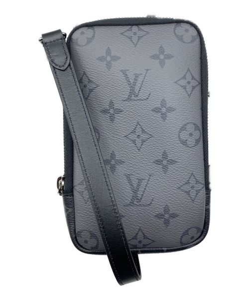 LOUIS VUITTON（ルイ ヴィトン）LOUIS VUITTON (ルイ ヴィトン) ダブルフォンポーチ グレー サイズ:-の古着・服飾アイテム