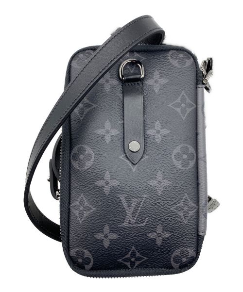 LOUIS VUITTON（ルイ ヴィトン）LOUIS VUITTON (ルイ ヴィトン) ダブルフォンポーチ グレー サイズ:-の古着・服飾アイテム