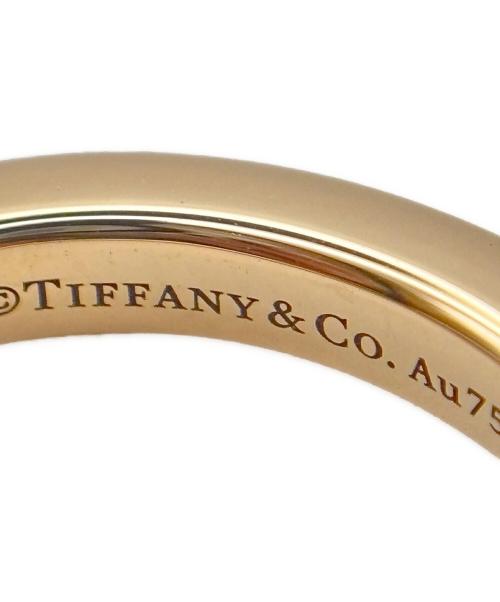 TIFFANY & Co.（ティファニー アンド コー）TIFFANY & Co. (ティファニー) Tiffany Lock ザ・ロック ハーフダイヤ リング サイズ:13号の古着・服飾アイテム