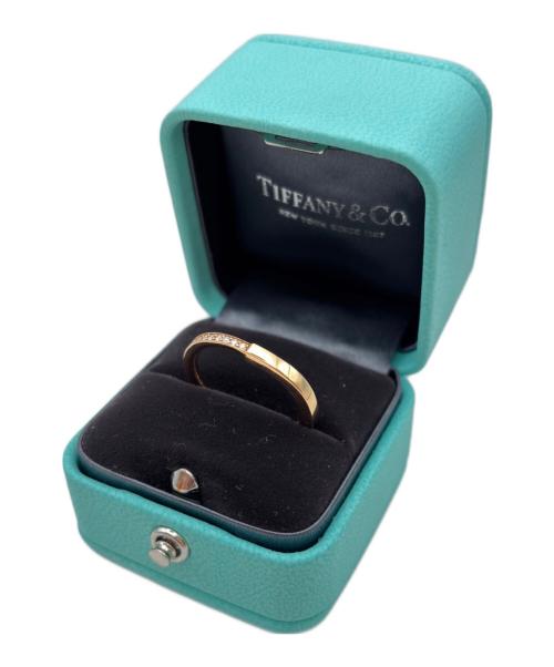 TIFFANY & Co.（ティファニー アンド コー）TIFFANY & Co. (ティファニー) Tiffany Lock ザ・ロック ハーフダイヤ リング サイズ:13号の古着・服飾アイテム