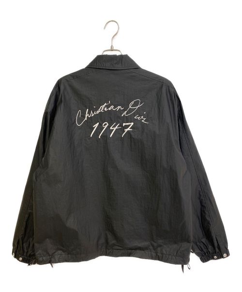 Dior（ディオール）DIOR (ディオール) テクニカル ファブリック コーチジャケット ブラック サイズ:48の古着・服飾アイテム