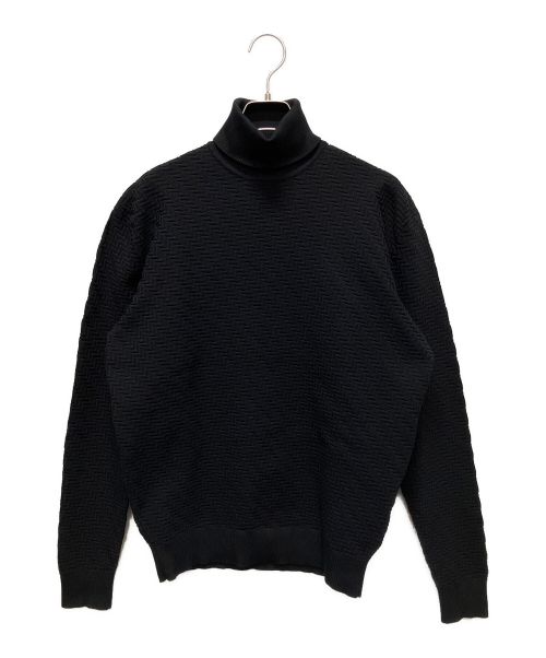 PRADA（プラダ）PRADA (プラダ) Re-Nylon タートルネック セーター ブラック サイズ:48の古着・服飾アイテム