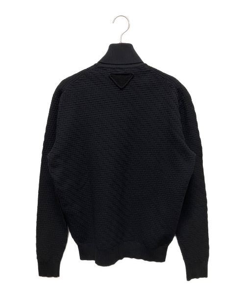 PRADA（プラダ）PRADA (プラダ) Re-Nylon タートルネック セーター ブラック サイズ:48の古着・服飾アイテム