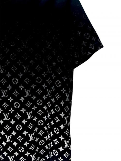 LOUIS VUITTON（ルイ ヴィトン）LOUIS VUITTON (ルイ ヴィトン) モノグラムグラディエントTシャツ ブラック×ホワイト サイズ:Mの古着・服飾アイテム