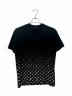 LOUIS VUITTON（ルイ ヴィトン）の古着「モノグラムグラディエントTシャツ」｜ブラック×ホワイト