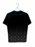 LOUIS VUITTON (ルイ ヴィトン) モノグラムグラディエントTシャツ ブラック×ホワイト サイズ:M：70000円