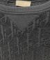中古・古着 Christian Dior (クリスチャン ディオール) オブリークジャガードパイルTシャツ/リラックス フィットTシャツ ネイビー サイズ:M：70000円