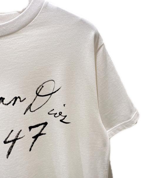 Dior（ディオール）Dior (ディオール) 1947 シグネチャーロゴTシャツ アイボリー サイズ:Mの古着・服飾アイテム