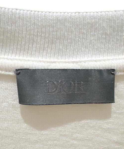 Dior（ディオール）Dior (ディオール) 1947 シグネチャーロゴTシャツ アイボリー サイズ:Mの古着・服飾アイテム