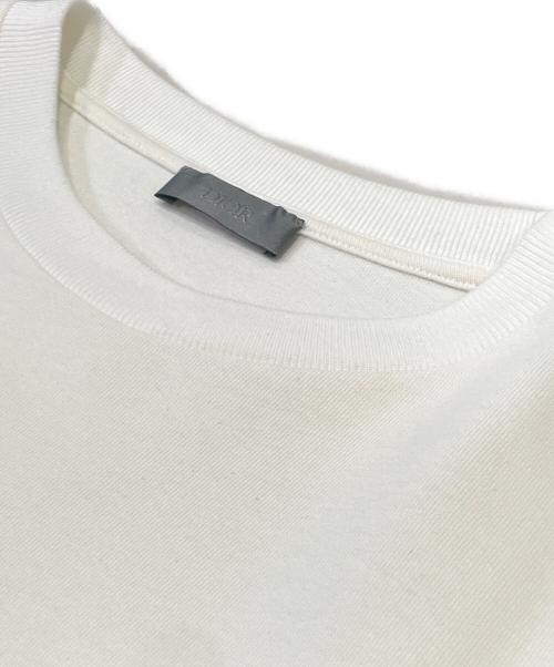 Dior（ディオール）Dior (ディオール) 1947 シグネチャーロゴTシャツ アイボリー サイズ:Mの古着・服飾アイテム