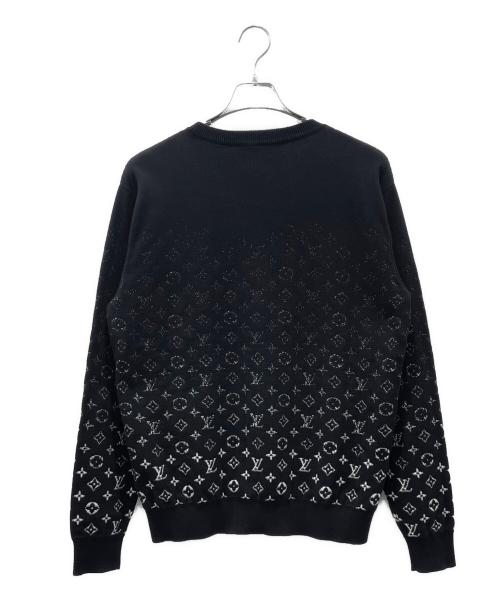 LOUIS VUITTON（ルイ ヴィトン）LOUIS VUITTON (ルイ ヴィトン) グラディエントモノグラムスウェット ブラック サイズ:Mの古着・服飾アイテム