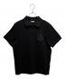 MONCLER（モンクレール）の古着「半袖ポロシャツ」｜ブラック