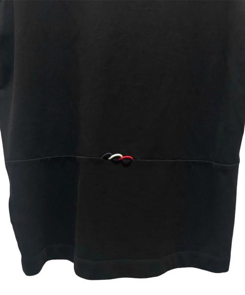MONCLER（モンクレール）MONCLER (モンクレール) 半袖ポロシャツ ブラック サイズ:Mの古着・服飾アイテム