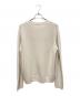 PRADA (プラダ) 21AW PRADA ウールxカシミヤ クルーネック セーター ホワイト サイズ:50：60000円