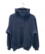 Diorディオール）の古着「オブリークジャガードプルオーバーパーカー」｜ネイビー