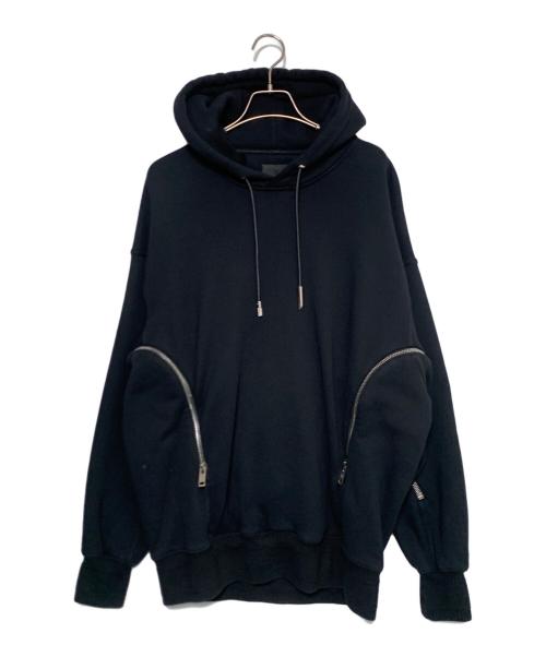 GIVENCHY（ジバンシィ）GIVENCHY (ジバンシィ) プルオーバーパーカー ブラック サイズ:XSの古着・服飾アイテム