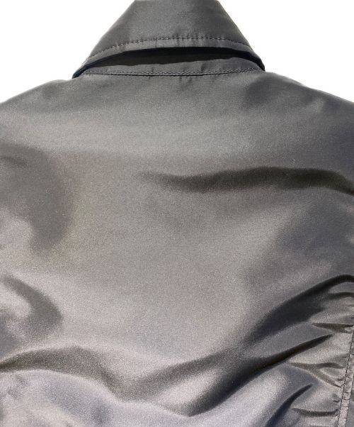 sacai（サカイ）sacai (サカイ) 24SS コントラストトリム ボンバージャケット ブラック サイズ:1の古着・服飾アイテム