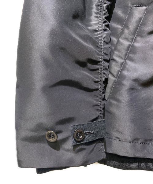 sacai（サカイ）sacai (サカイ) 24SS コントラストトリム ボンバージャケット ブラック サイズ:1の古着・服飾アイテム