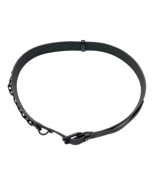 LOUIS VUITTON（ルイ ヴィトン）LOUIS VUITTON (ルイ ヴィトン) サンチュールシグネチャー 35mm ブラックの古着・服飾アイテム