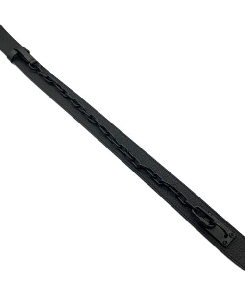 LOUIS VUITTON（ルイ ヴィトン）LOUIS VUITTON (ルイ ヴィトン) サンチュールシグネチャー 35mm ブラックの古着・服飾アイテム