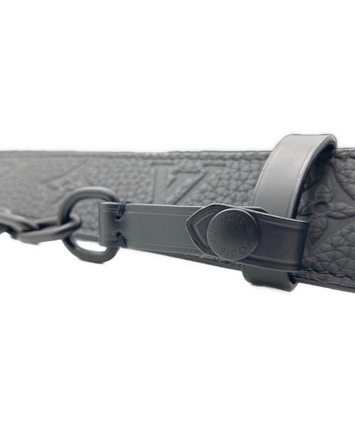 LOUIS VUITTON（ルイ ヴィトン）LOUIS VUITTON (ルイ ヴィトン) サンチュールシグネチャー 35mm ブラックの古着・服飾アイテム