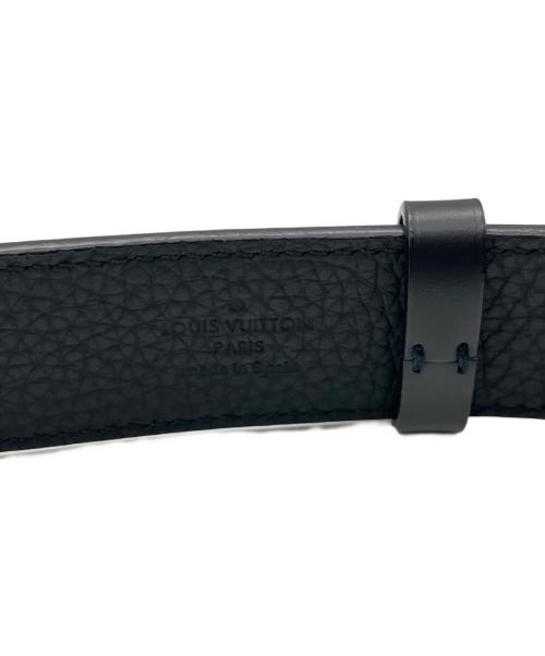 LOUIS VUITTON（ルイ ヴィトン）LOUIS VUITTON (ルイ ヴィトン) サンチュールシグネチャー 35mm ブラックの古着・服飾アイテム