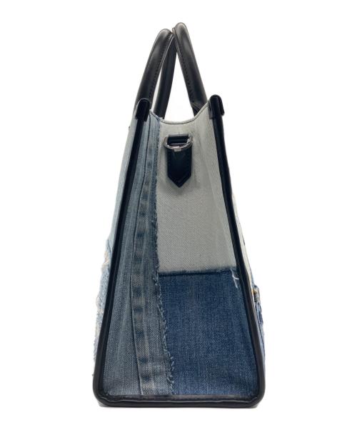 DOLCE & GABBANA（ドルチェ＆ガッバーナ）DOLCE & GABBANA (ドルチェ＆ガッバーナ) Dolce & Gabbana Denim Patch Tote Bag デニムパッチ トートバッグ インディゴ サイズ:30.5cmの古着・服飾アイテム