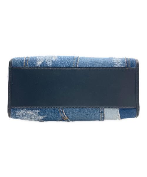 DOLCE & GABBANA（ドルチェ＆ガッバーナ）DOLCE & GABBANA (ドルチェ＆ガッバーナ) Dolce & Gabbana Denim Patch Tote Bag デニムパッチ トートバッグ インディゴ サイズ:30.5cmの古着・服飾アイテム