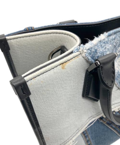DOLCE & GABBANA（ドルチェ＆ガッバーナ）DOLCE & GABBANA (ドルチェ＆ガッバーナ) Dolce & Gabbana Denim Patch Tote Bag デニムパッチ トートバッグ インディゴ サイズ:30.5cmの古着・服飾アイテム