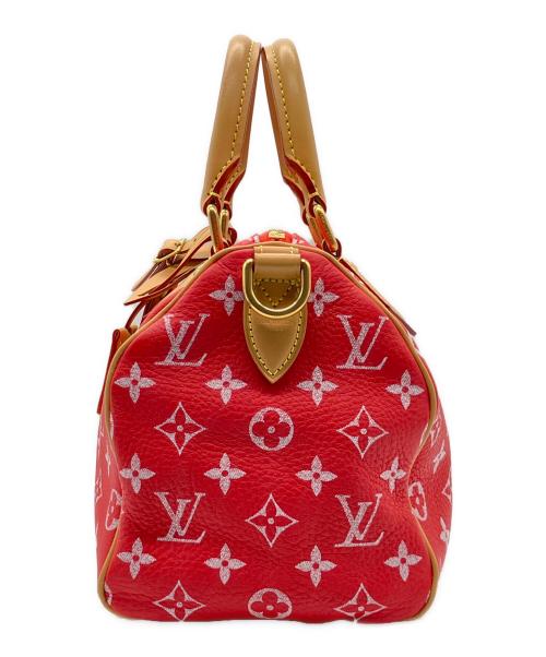 LOUIS VUITTON（ルイ ヴィトン）LOUIS VUITTON (ルイ ヴィトン) Speedy P9 Bandouliere 25 Monogram Rouge スピーディ P9 バンドリエール M24425  レッド/ルージュ サイズ:25の古着・服飾アイテム