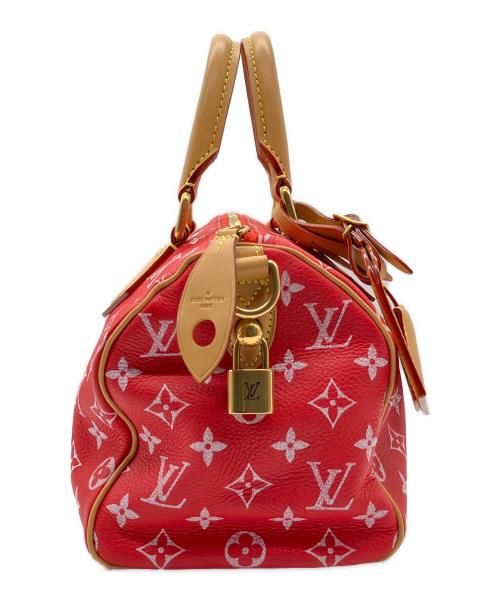 LOUIS VUITTON（ルイ ヴィトン）LOUIS VUITTON (ルイ ヴィトン) Speedy P9 Bandouliere 25 Monogram Rouge スピーディ P9 バンドリエール M24425  レッド/ルージュ サイズ:25の古着・服飾アイテム