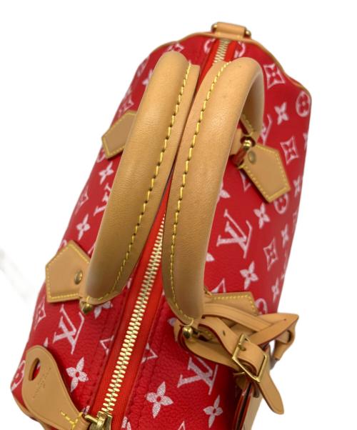 LOUIS VUITTON（ルイ ヴィトン）LOUIS VUITTON (ルイ ヴィトン) Speedy P9 Bandouliere 25 Monogram Rouge スピーディ P9 バンドリエール M24425  レッド/ルージュ サイズ:25の古着・服飾アイテム