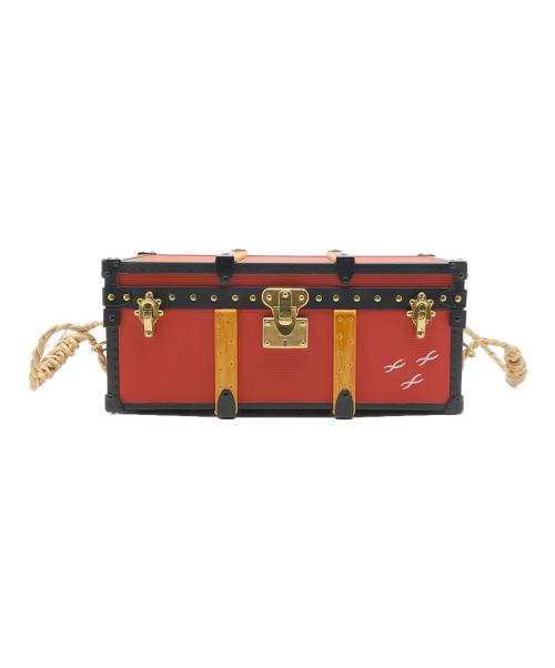 LOUIS VUITTON（ルイ ヴィトン）LOUIS VUITTON (ルイ ヴィトン) トランク型ジュエリーケース レッドの古着・服飾アイテム