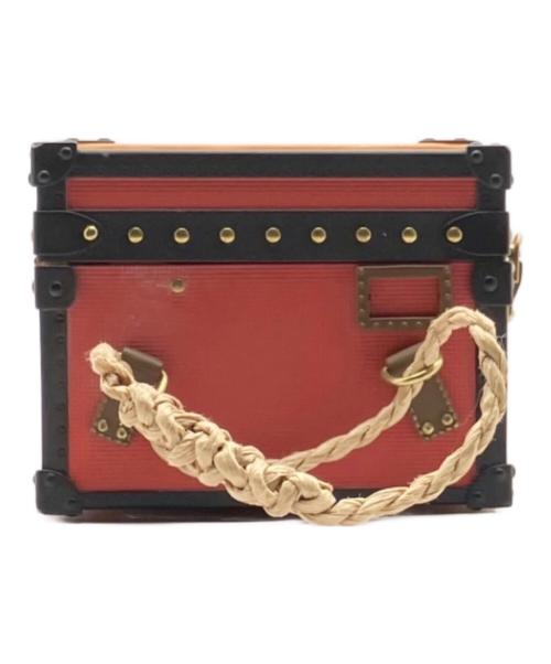 LOUIS VUITTON（ルイ ヴィトン）LOUIS VUITTON (ルイ ヴィトン) トランク型ジュエリーケース レッドの古着・服飾アイテム