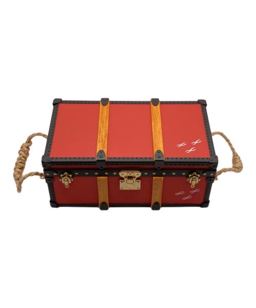 LOUIS VUITTON（ルイ ヴィトン）LOUIS VUITTON (ルイ ヴィトン) トランク型ジュエリーケース レッドの古着・服飾アイテム