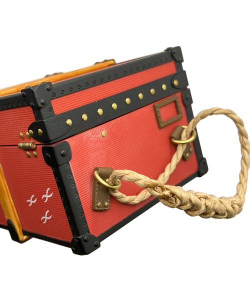 LOUIS VUITTON（ルイ ヴィトン）LOUIS VUITTON (ルイ ヴィトン) トランク型ジュエリーケース レッドの古着・服飾アイテム